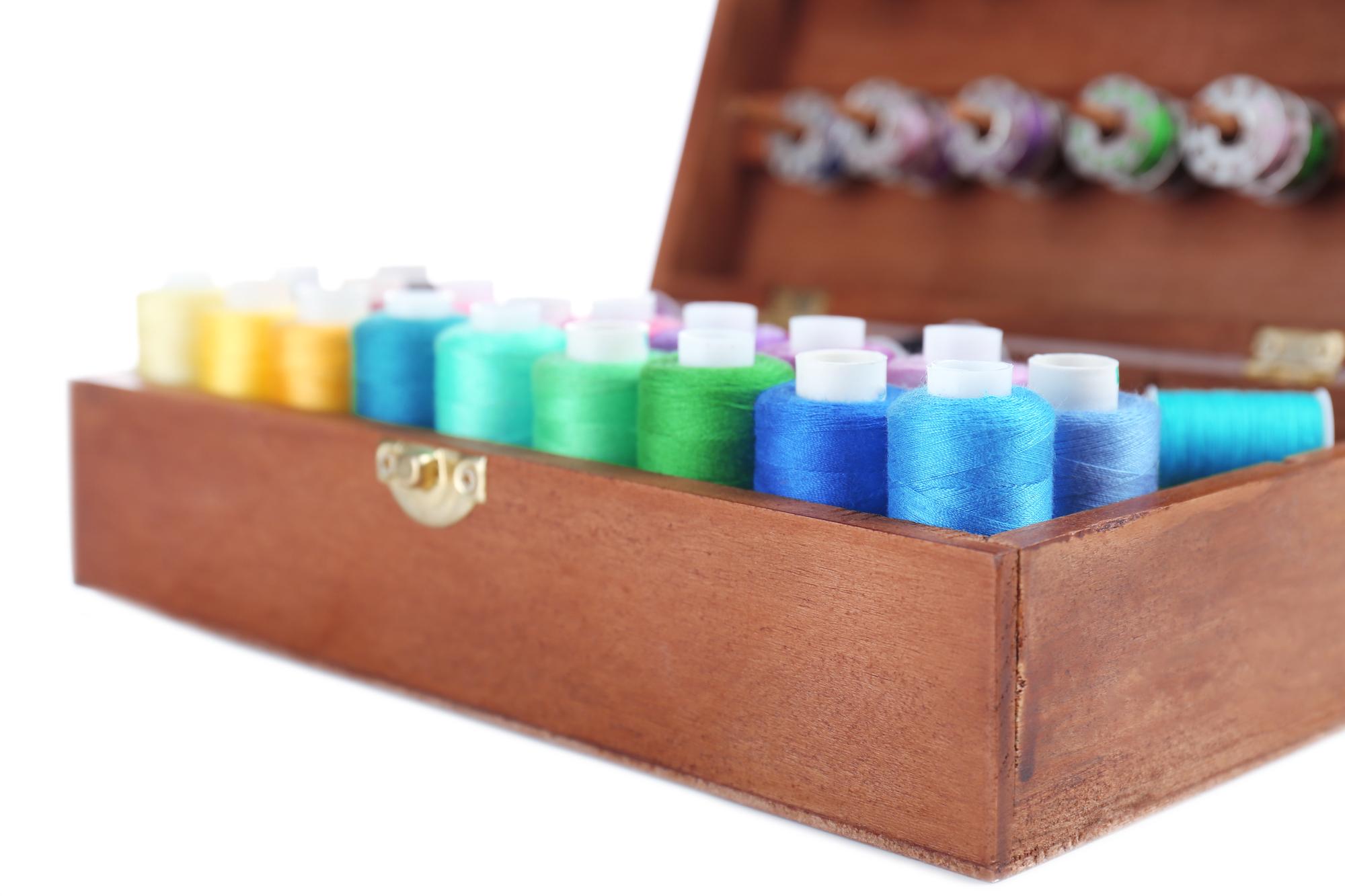 samples of packaged embroidered goods